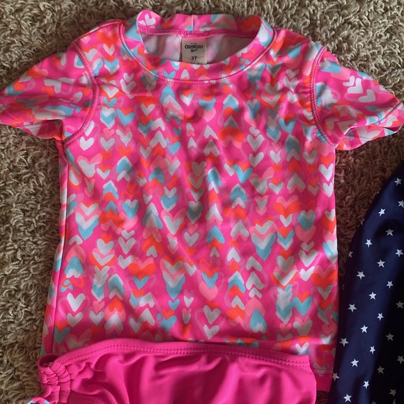 Girls 3T swimsuit set of 2 - Picture 2 of 8